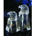 6" Eagle Optical Crystal Award